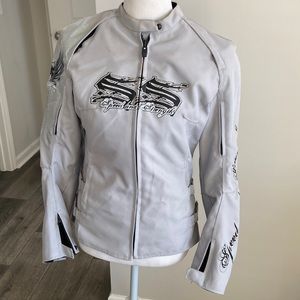 Speed and strength armored motorcycle jacket